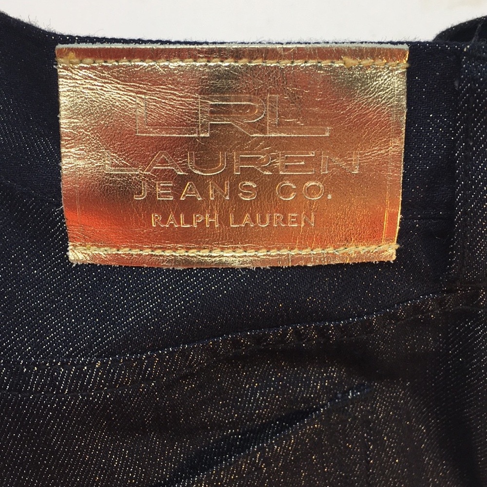 NWOT RALPH LAUREN Jeans (LRL) Sparkle Denim Sz 8